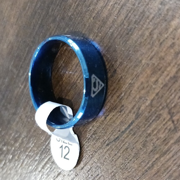DC Comics Other - Superman Ring Unisex  Size 12 Blue, Gray